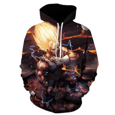 dragon ball anime 3d printed hoodie 2xs to 4xl