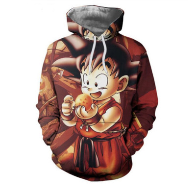 dragon ball anime 3d printed hoodie 2xs to 4xl