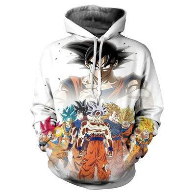 dragon ball 3d printed hoodie 2xs to 4xl