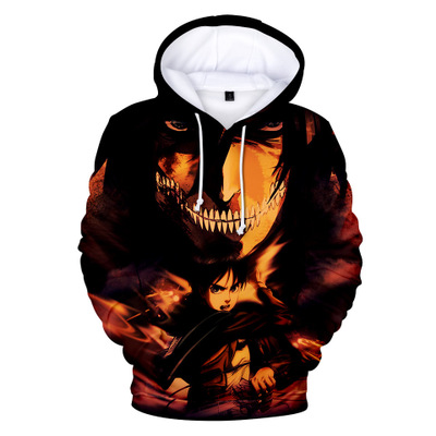 attack on titan anime 3d printed hoodie 2xs to 4xl