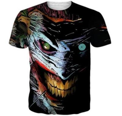 joker anime 3d printed tshirt 2xs to 4xl