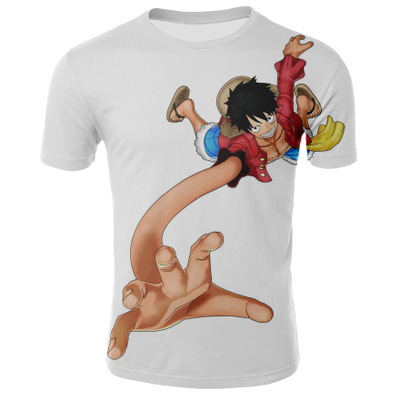 one piece anime 3d printed tshirt 2xs to 4xl