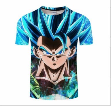 dragon ball anime 3d printed tshirt 2xs to 4xl