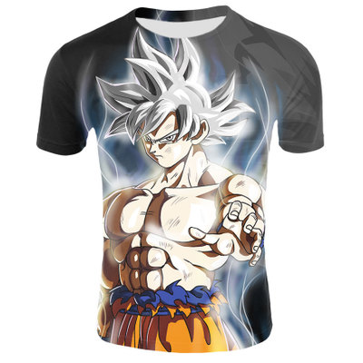 dragon ball anime 3d printed tshirt 2xs to 4xl