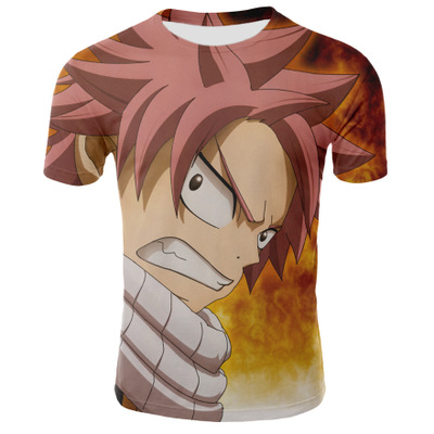 fairy tail anime 3d printed tshirt 2xs to 4xl