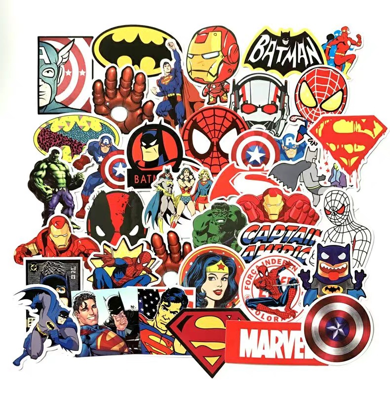 avengers sticker price for 100 pcs