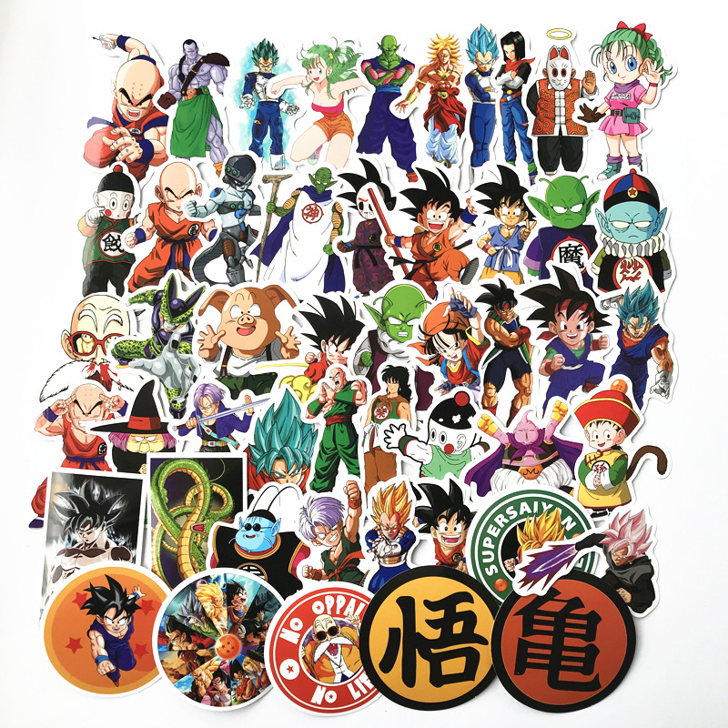 dragon ball anime sticker price for 200 pcs