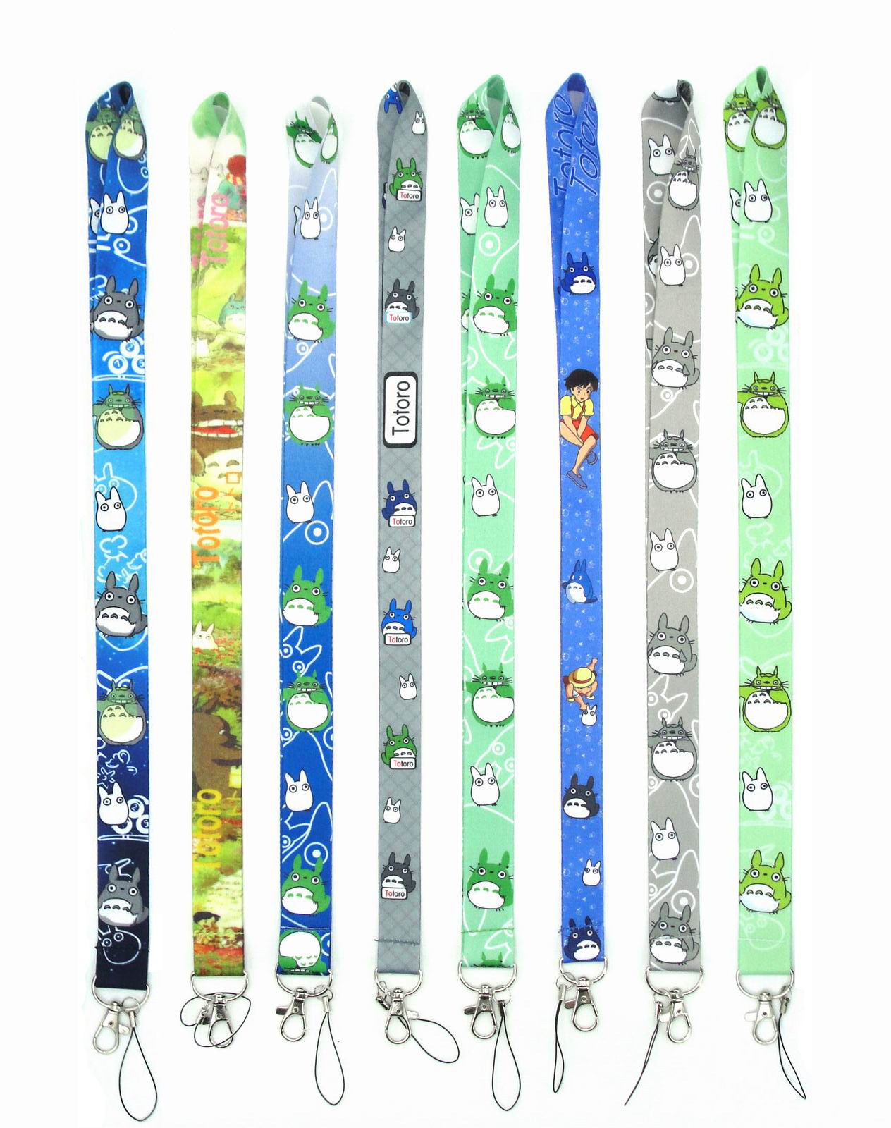totoro anime Lanyard keychain price for 10 pcs 92cm random selection