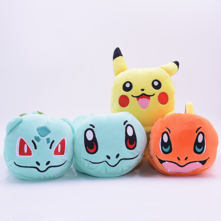 pokemon anime plush pencil bag 24cm