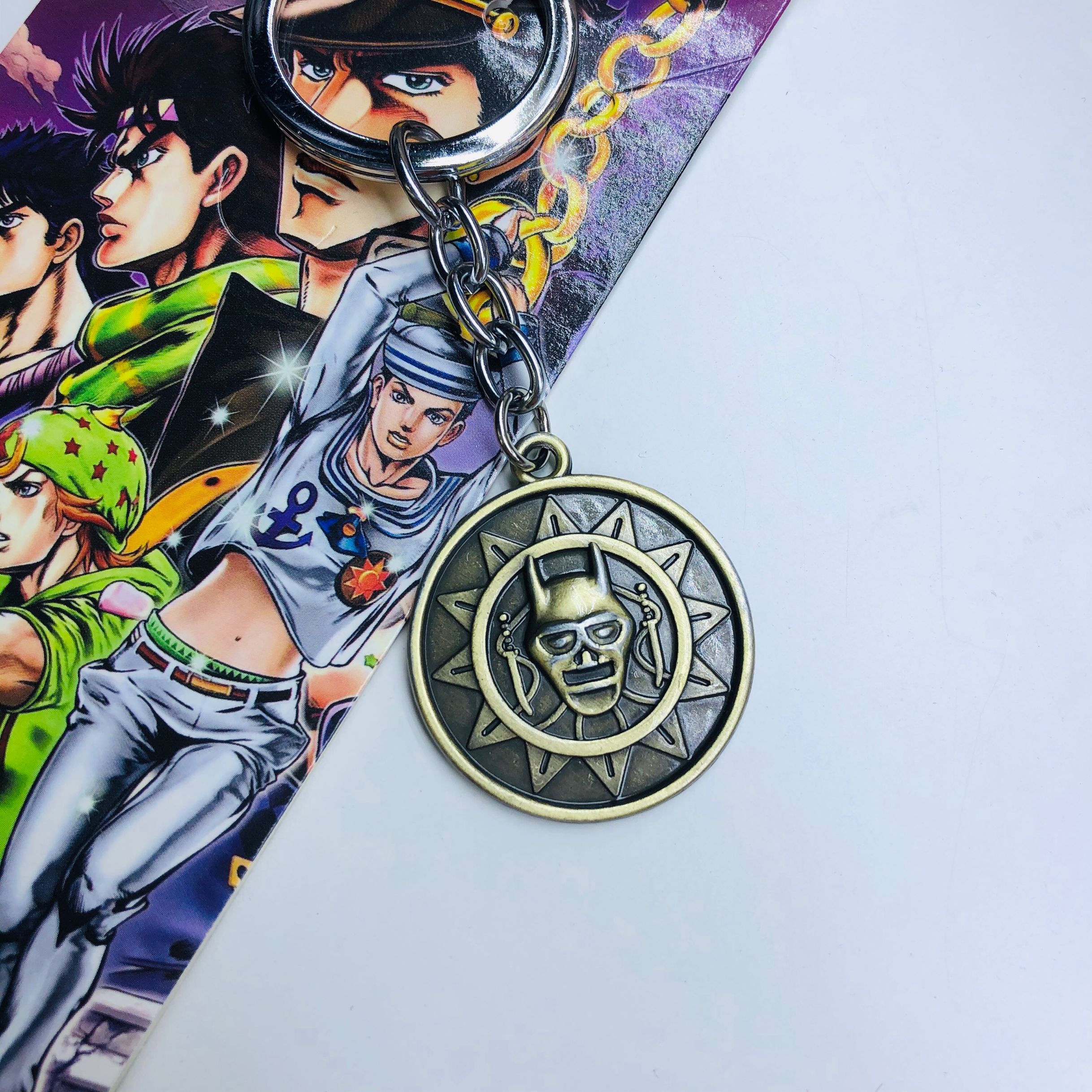 JoJos Bizarre Adventure anime keychain