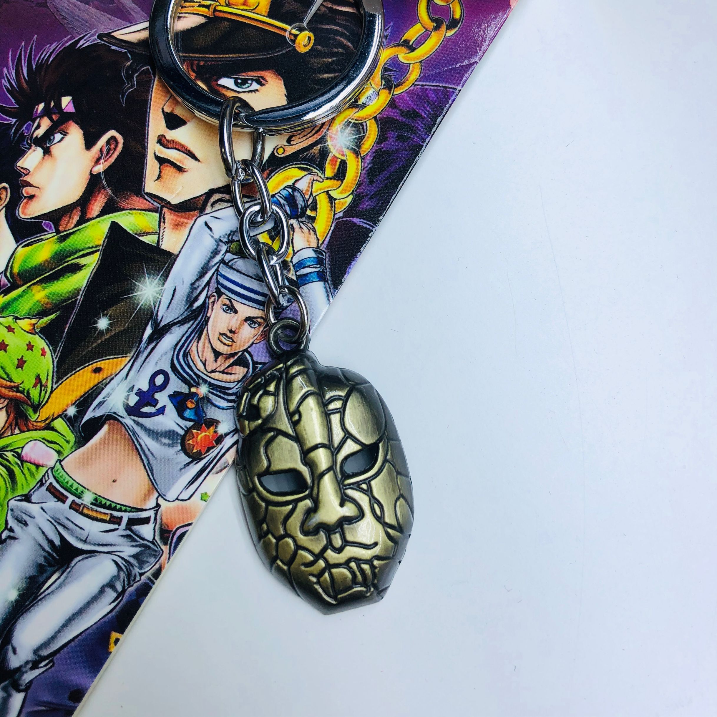 JoJos Bizarre Adventure anime keychain