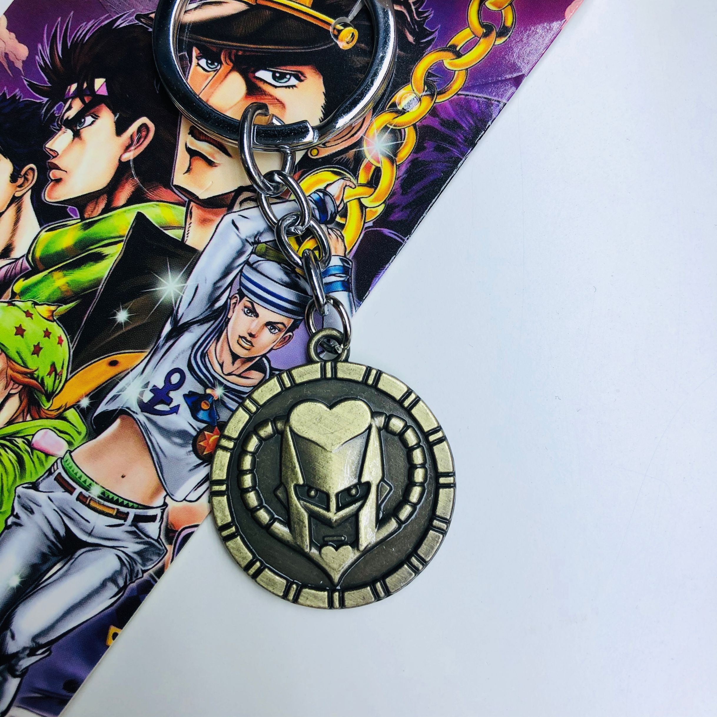 JoJos Bizarre Adventure anime keychain