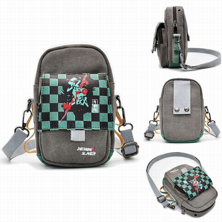 Demon Slayer Kimets Anime Shoulder Bag Small Crossbody Bag 12X5X18CM 0.2KG
