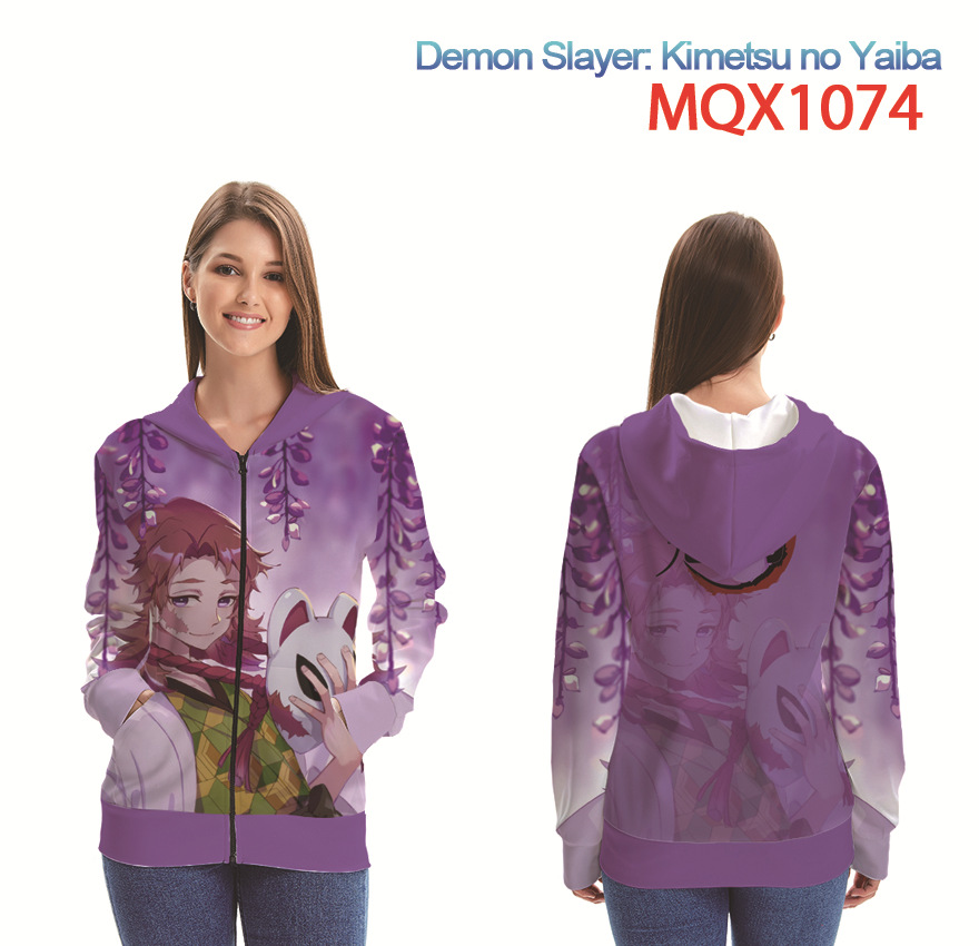 demon slayer anime 3d printed hoodie 2xs to 4XL