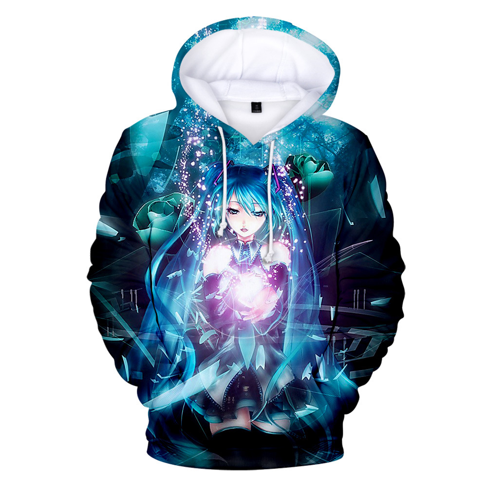 miku.hatsune anime 3d printed hoodie 2xs to 4xl