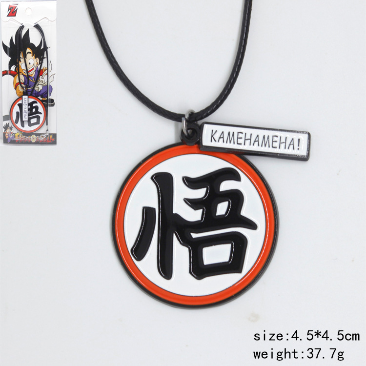 dragon ball anime necklace