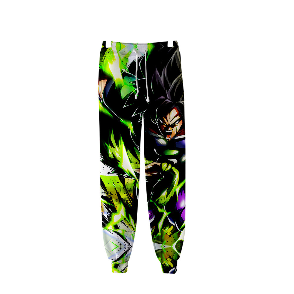 dragon ball anime 3d printed pants 2xs to 4xl