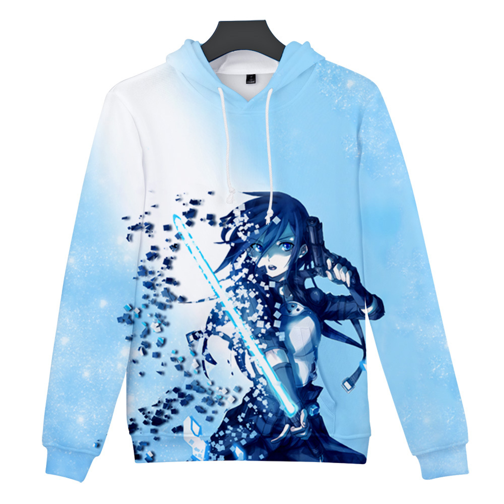 sword art online anime 3d printed hoodie 2xs to 4XL