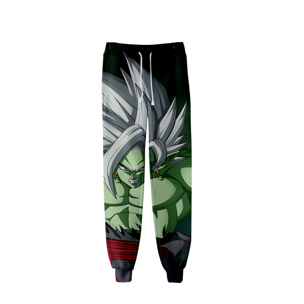 dragon ball anime 3d printed pants 2xs to 4xl