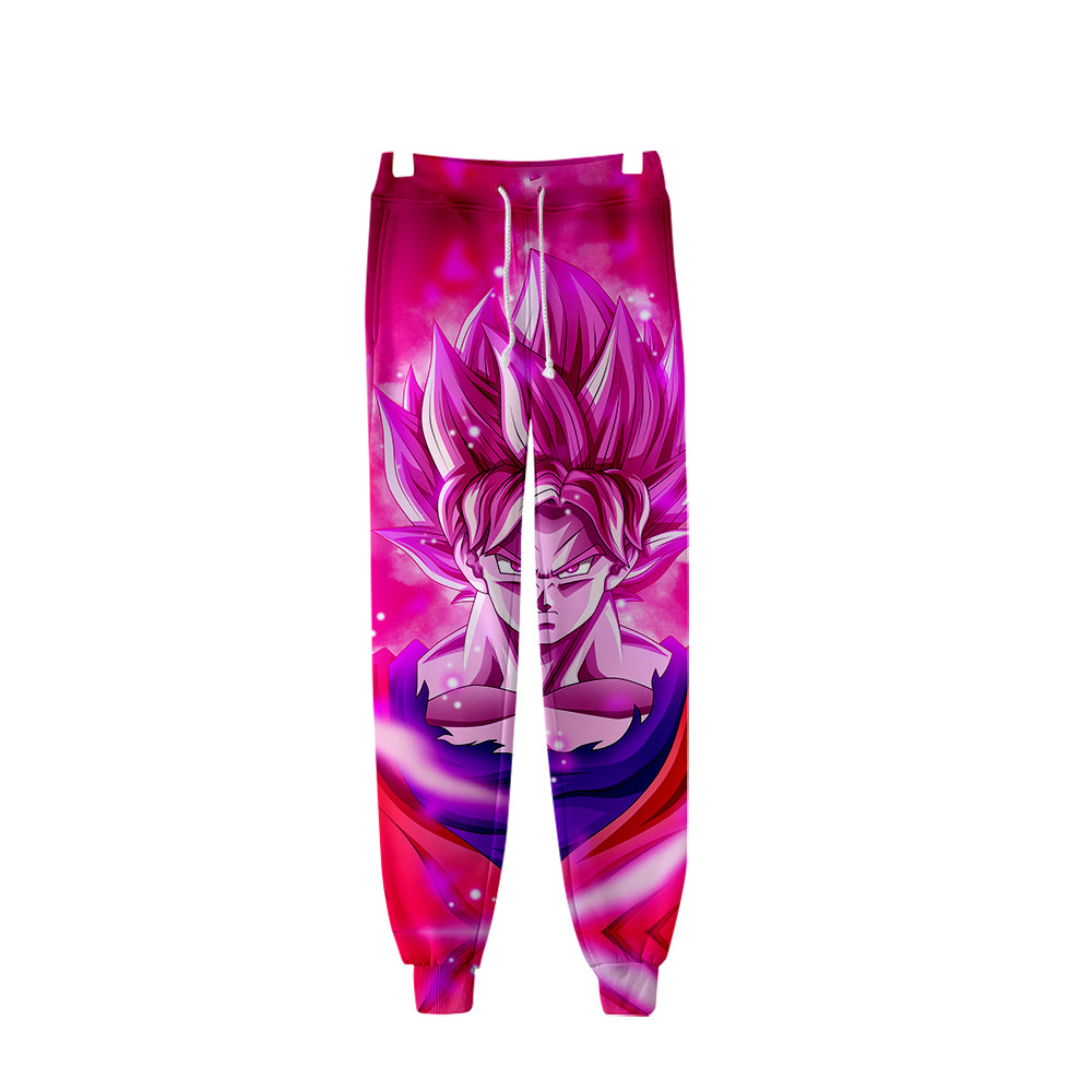 dragon ball anime 3d printed pants 2xs to 4xl