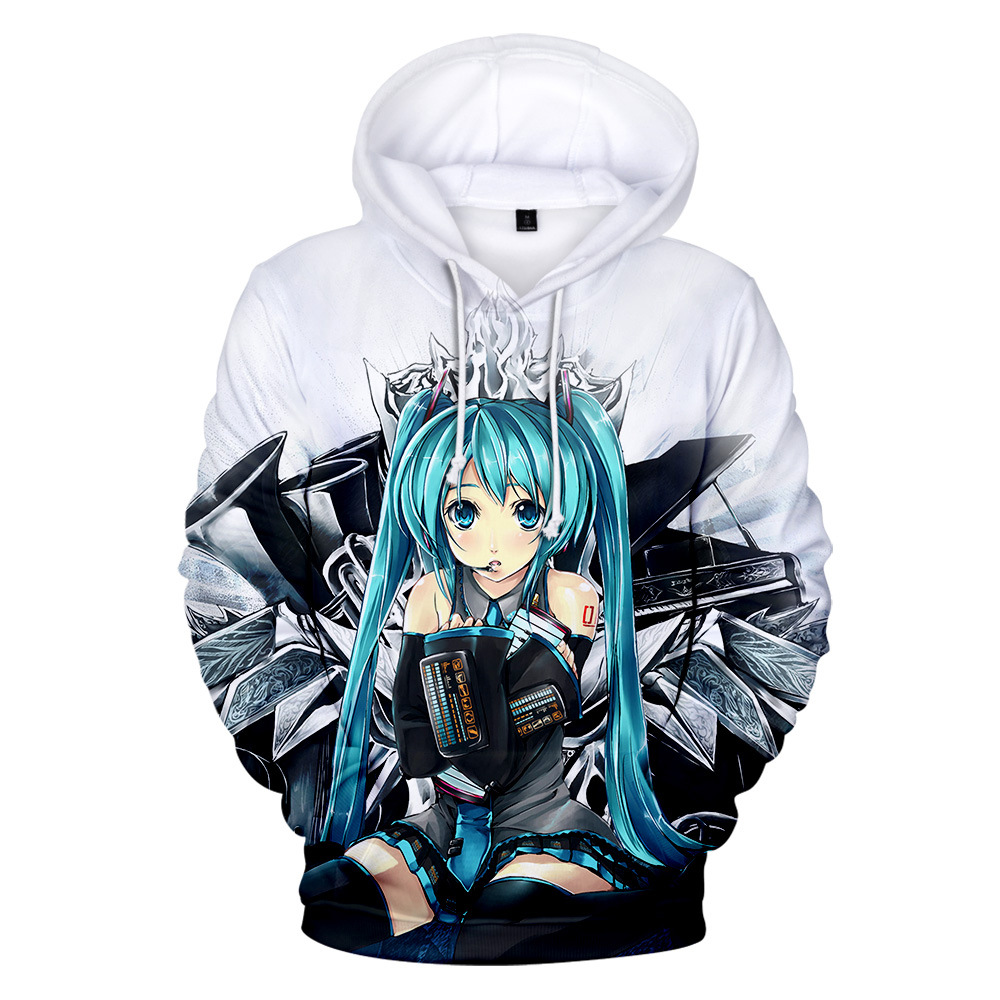 miku.hatsune anime 3d printed hoodie 2xs to 4xl