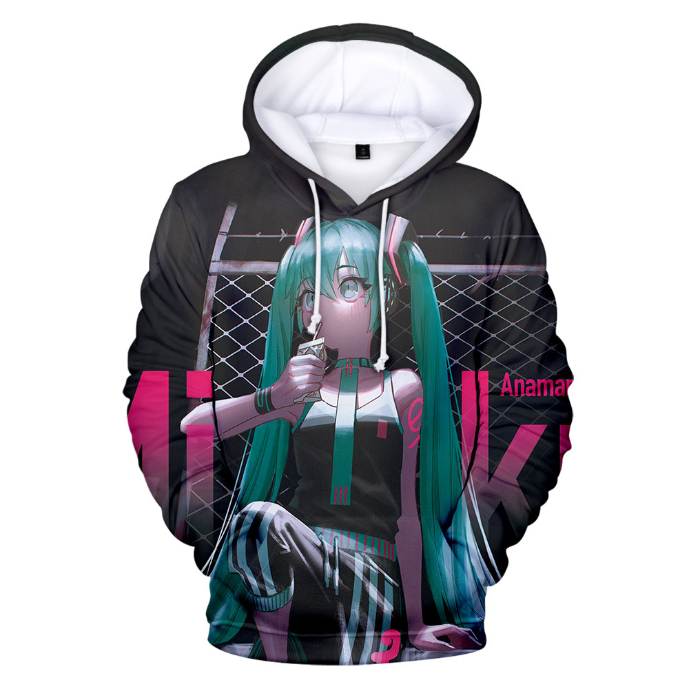 miku.hatsune anime 3d printed hoodie 2xs to 4xl