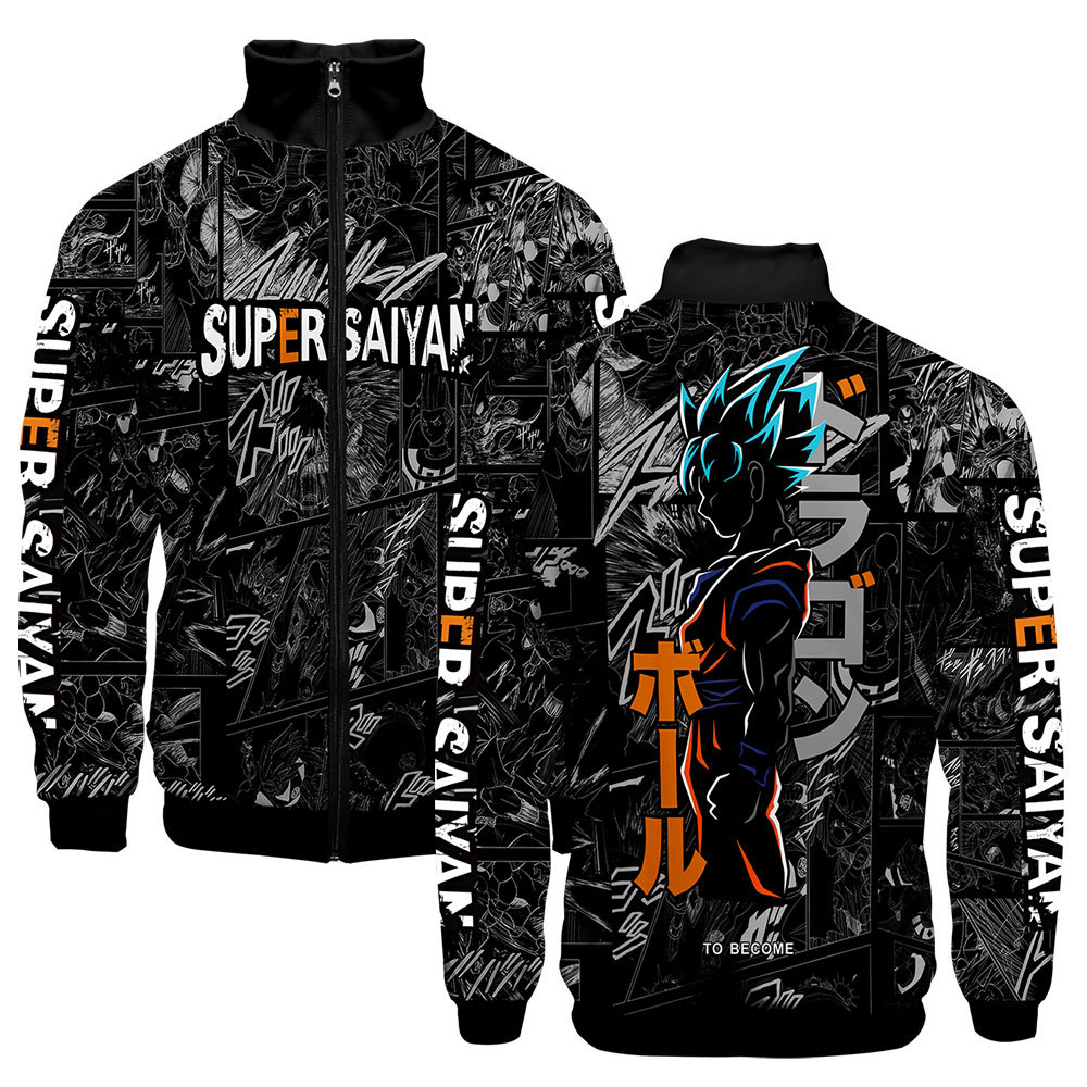 dragon ball anime 3d printed hoodie 2xs to 4xl