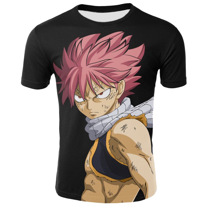 fairy tail anime 3d printed tshirt 2xs to 4xl