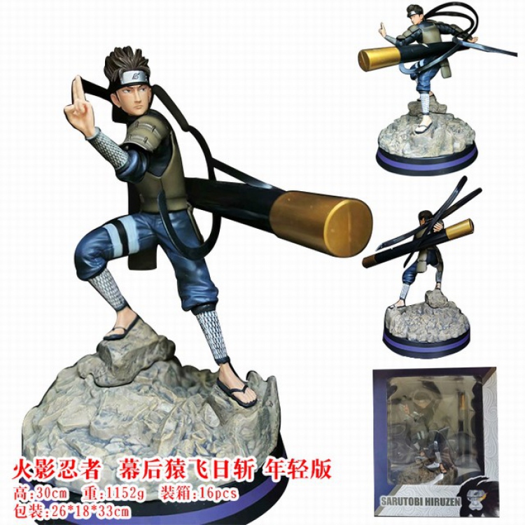 Naruto GK Sarutobi Hiruzen Boxed Figure Decoration Model 0CM 1.152G Color box size:26X18X33CM a box of 16