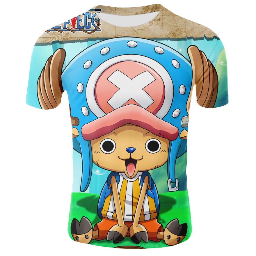 one piece anime 3d printed tshirt 2xs to 4xl