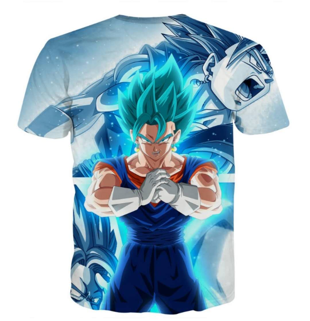 dragon ball anime 3d printed tshirt 2xs to 4xl