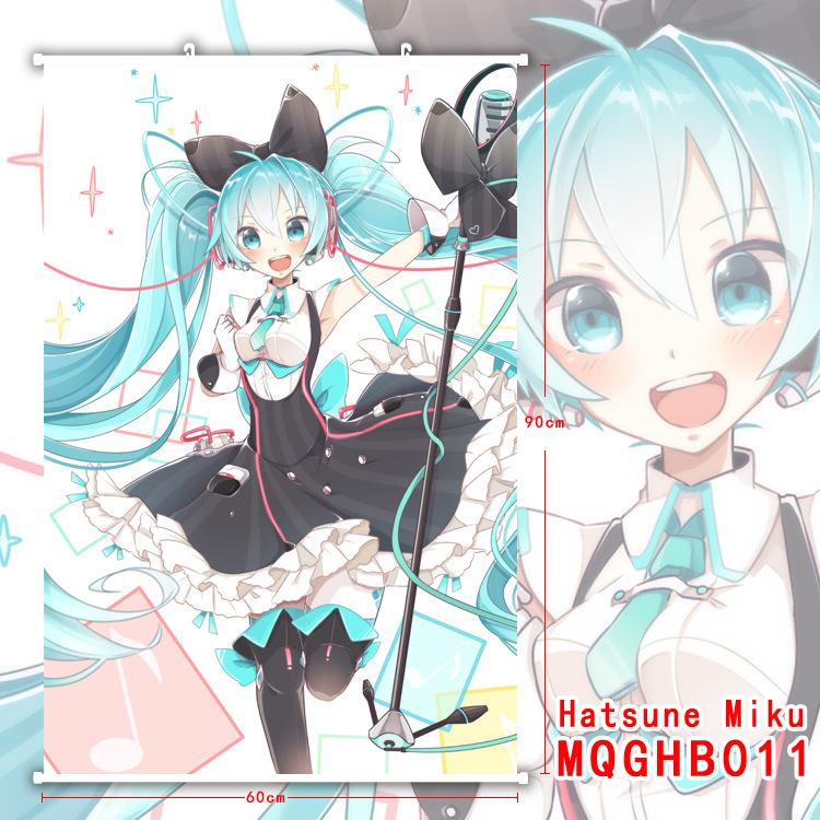 miku.hatsune anime wallscroll 60*90cm