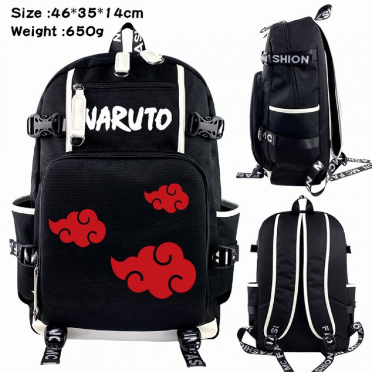 Naruto Anime Backpack Student Backpack School Bag 46X35X14CM 650G