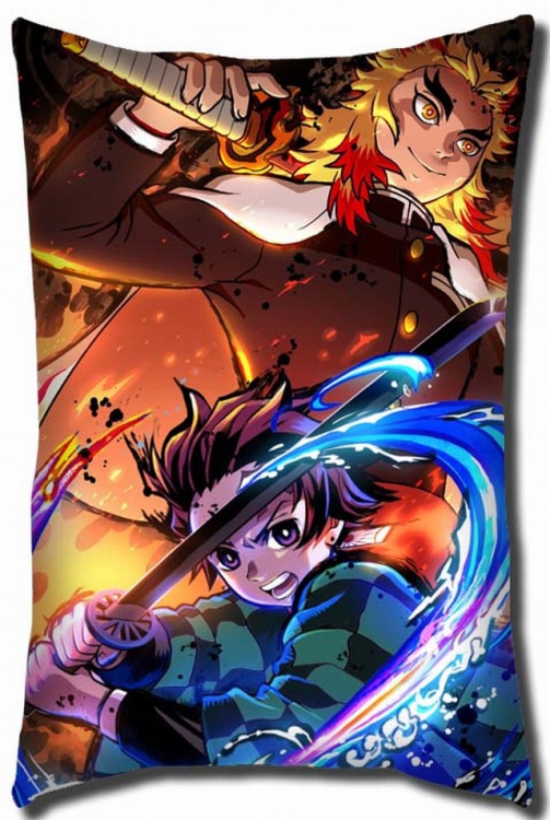 Demon Slayer Kimets Anime double-sided long pillow 40X60CM Book three days in advance