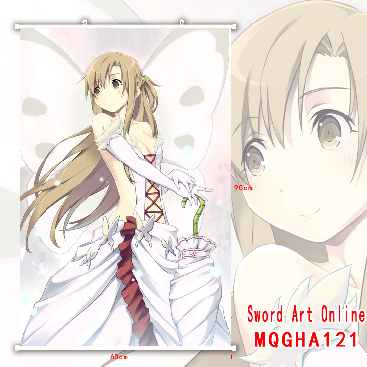 sword art online anime wallscroll 60*90cm