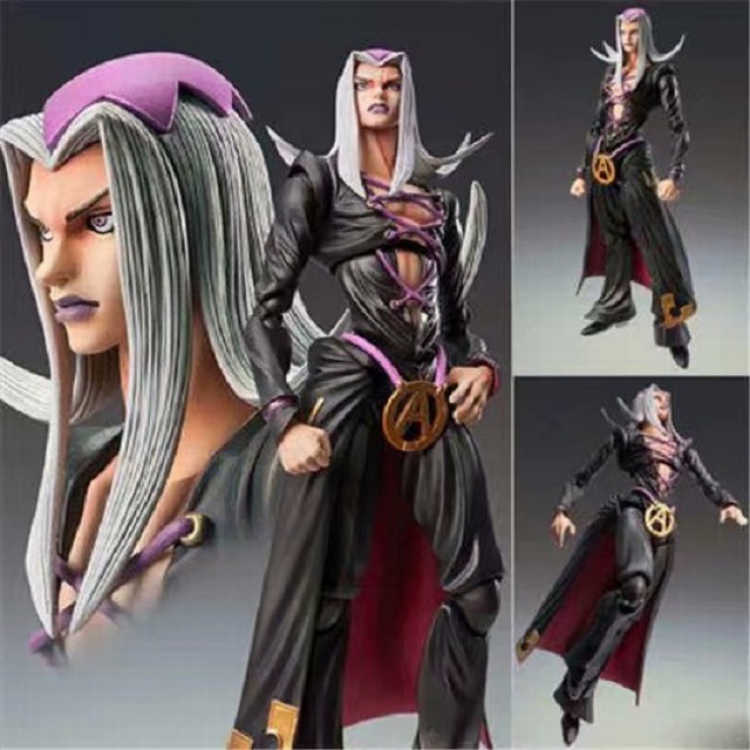 JoJos Bizarre Adventure Leone Abbacchio Boxed Figure Decoration Model 15CM 0.19KG a box of 60