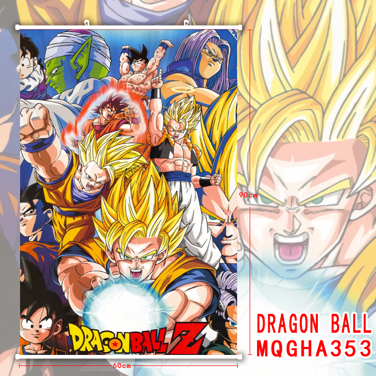 dragon ball anime wallscroll 60*90cm