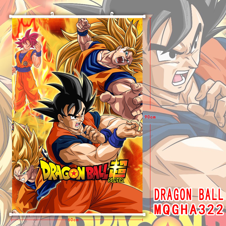 dragon ball anime wallscroll 60*90cm