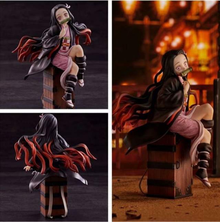 Demon Slayer Kimets Kamado Nezuko Boxed Figure Decoration Model 17CM