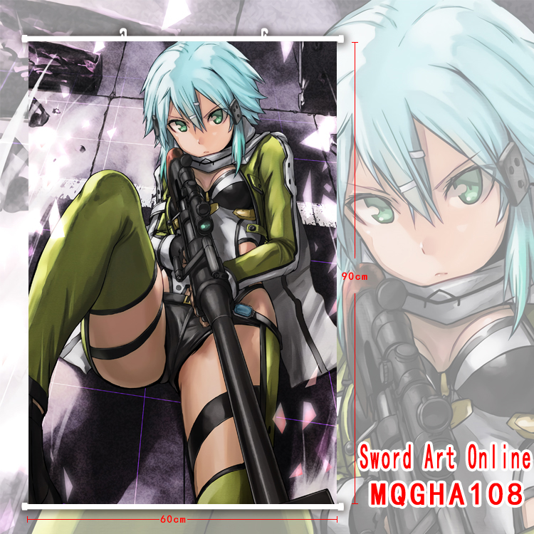 sword art online anime wallscroll 60*90cm