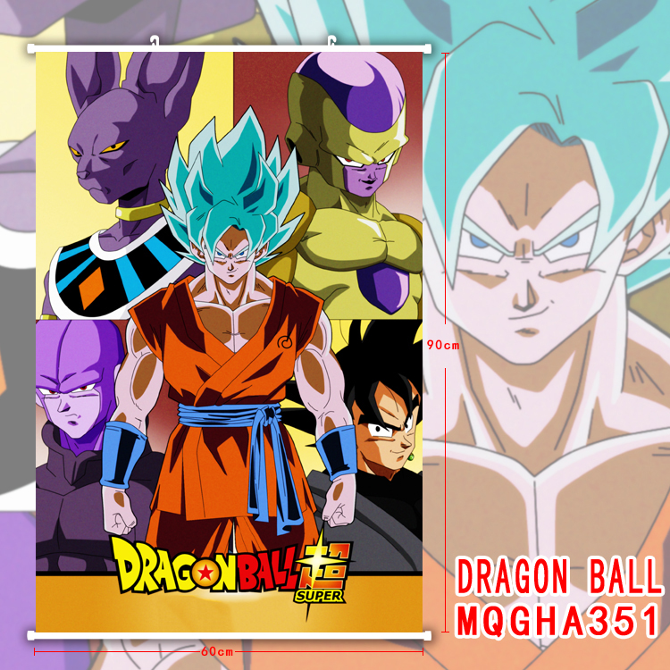 dragon ball anime wallscroll 60*90cm