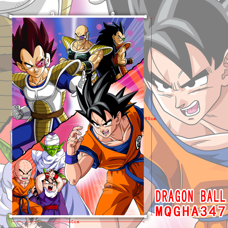 dragon ball anime wallscroll 60*90cm