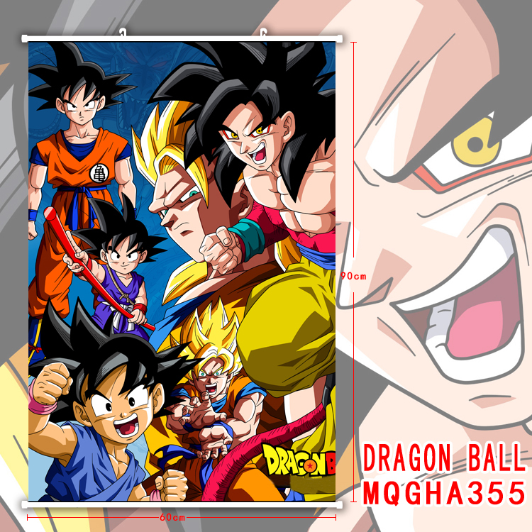 dragon ball anime wallscroll 60*90cm