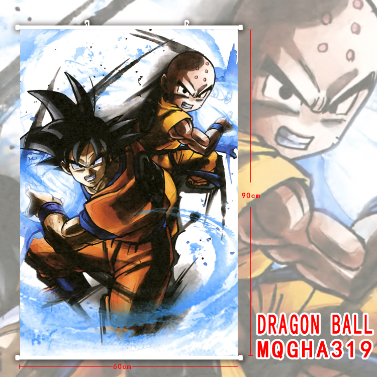 dragon ball anime wallscroll 60*90cm