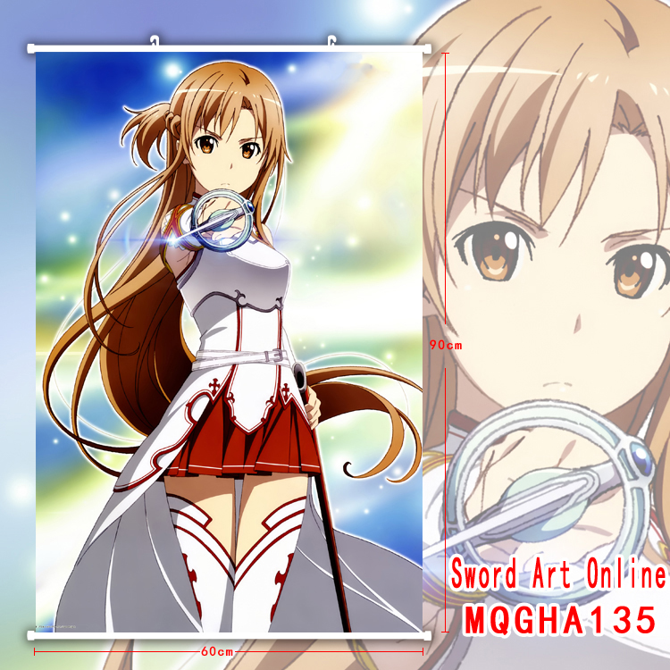 sword art online anime wallscroll 60*90cm