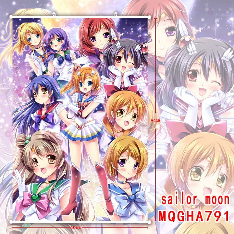 sailormoon anime wallscroll 60*90cm