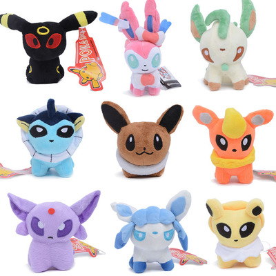 pokemon anime plush pendent 16cm price for 1 set of 9 style