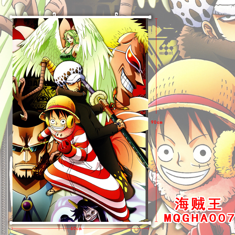 one piece anime wallscroll 60*90cm