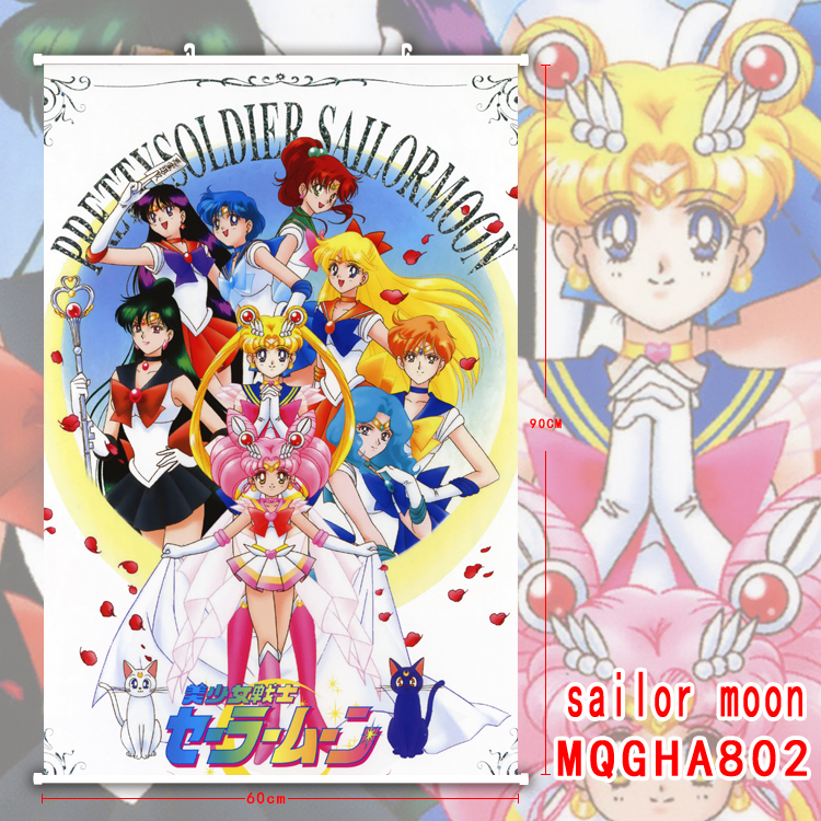 sailormoon anime wallscroll 60*90cm