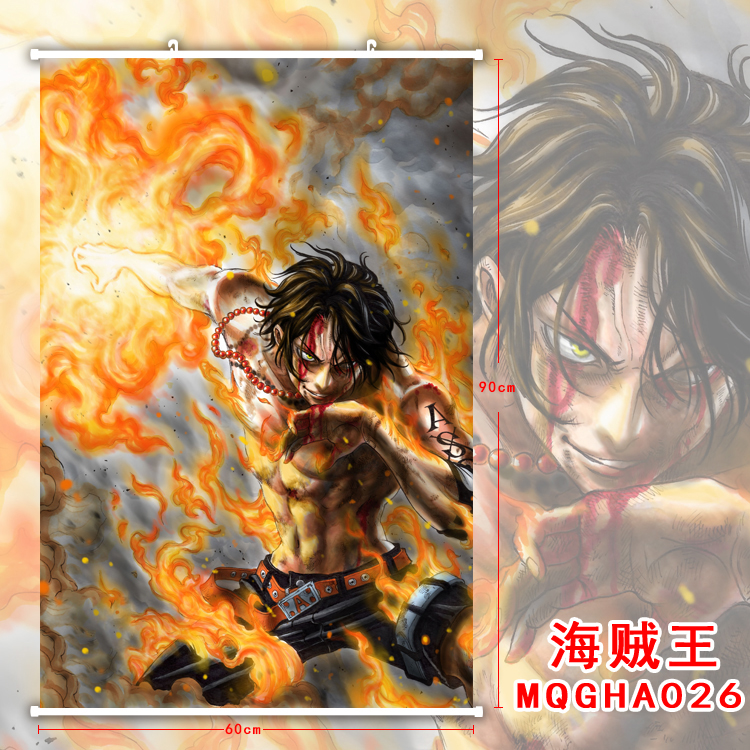 one piece anime wallscroll 60*90cm